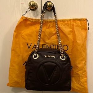 Pre-loved Valentino Palermo Bag - Brown Leather